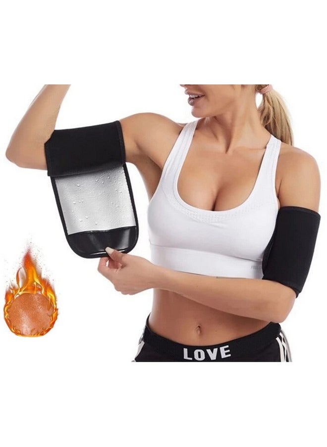 Beauenty Arm Trimmers for Women & Men,Sauna Sweat Arm Trainer,Adjustable Sweat Arm Shaper Bands - Image 1