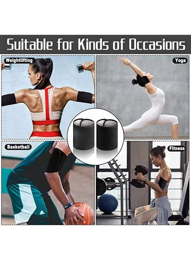 Beauenty Arm Trimmers for Women & Men,Sauna Sweat Arm Trainer,Adjustable Sweat Arm Shaper Bands - Image 2