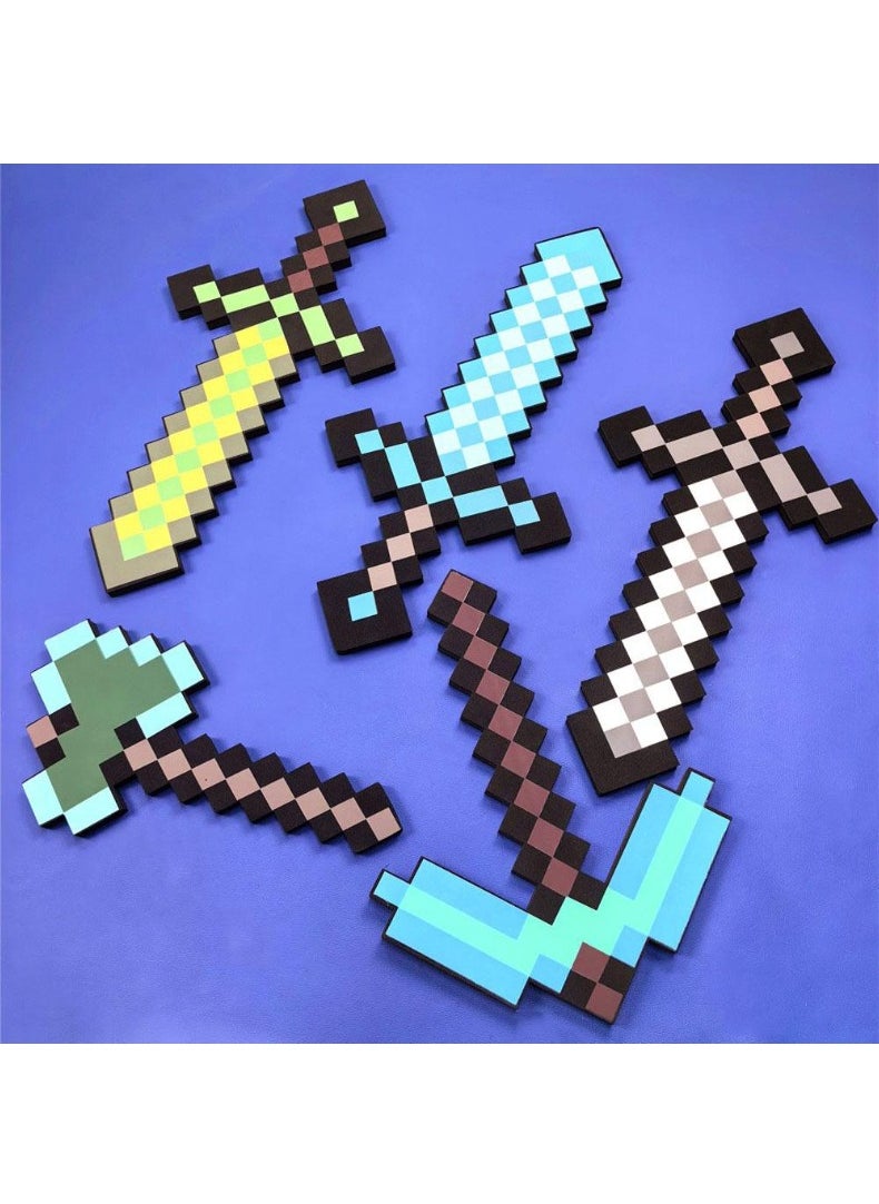 JUNYOUK Diamond Enchanted Sword Minecraft Toy For Kids Fans Players  - Image 4