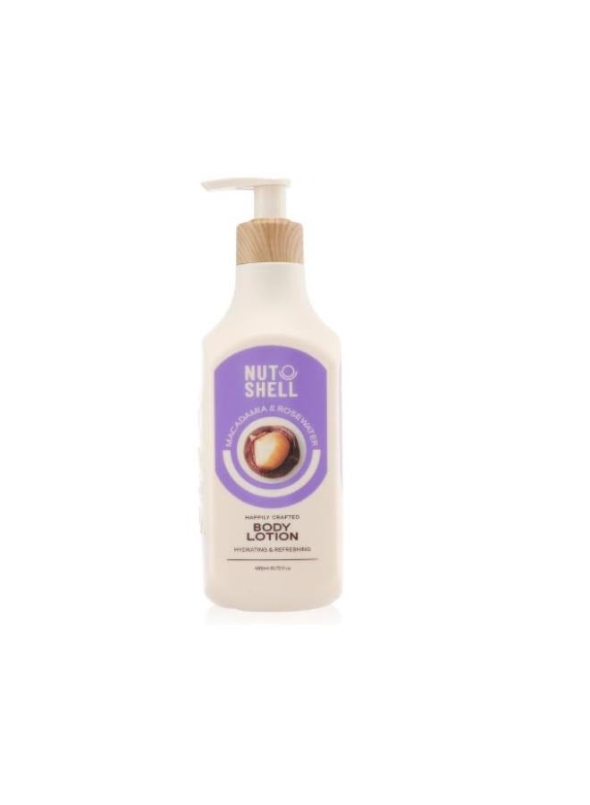 NUTSHELL Body Lotion Macadamia Rose Water 465 ml