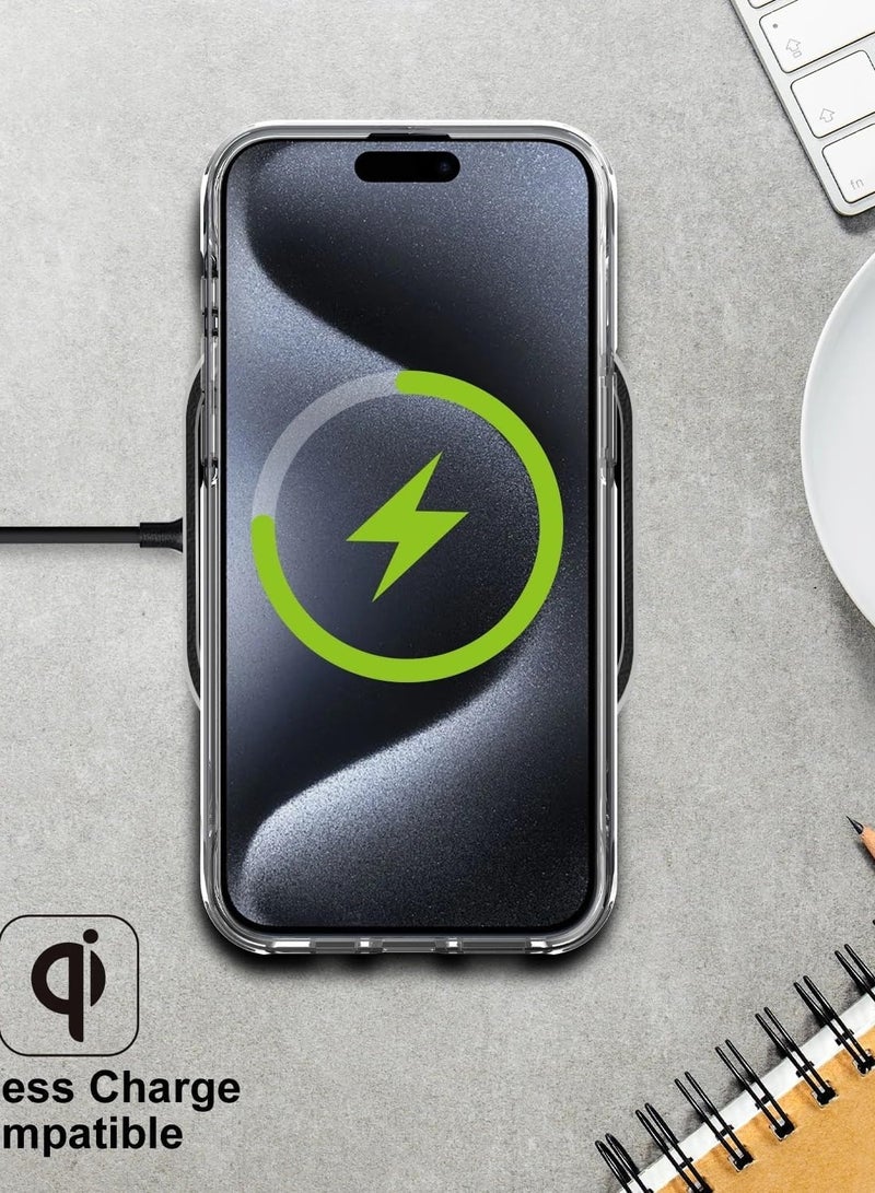 جيرفور جراب Gear4 Crystal Palace متوافق مع هاتف iPhone 11 Pro Max مقاس 6.5 بوصة، حماية متقدمة من الصدمات مع التكنولوجيا، مضاد للاصفرار، غطاء هاتف - شفاف - Image 2