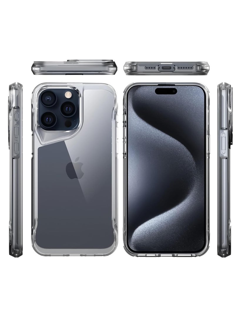 جيرفور جراب Gear4 Crystal Palace متوافق مع هاتف iPhone 11 Pro Max مقاس 6.5 بوصة، حماية متقدمة من الصدمات مع التكنولوجيا، مضاد للاصفرار، غطاء هاتف - شفاف - Image 3