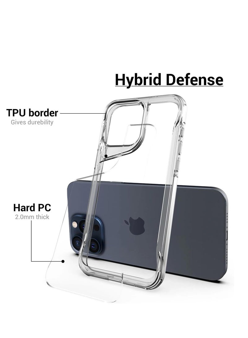 جيرفور جراب Gear4 Crystal Palace متوافق مع هاتف iPhone 11 Pro Max مقاس 6.5 بوصة، حماية متقدمة من الصدمات مع التكنولوجيا، مضاد للاصفرار، غطاء هاتف - شفاف - Image 5