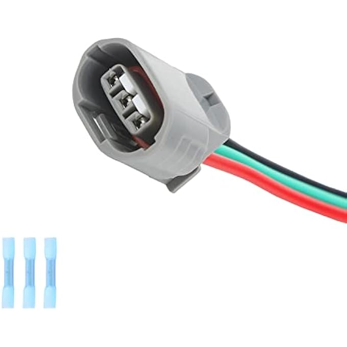 VASTAUTO Alternator Regulator Plug Harness Lead Repair Pigtail 3 Wires Regulator Plug Fits for Infiniti EX35 G35, Nissan 350Z Maxima Rogue, Saab, Suzuki, Audi A8 - Image 1