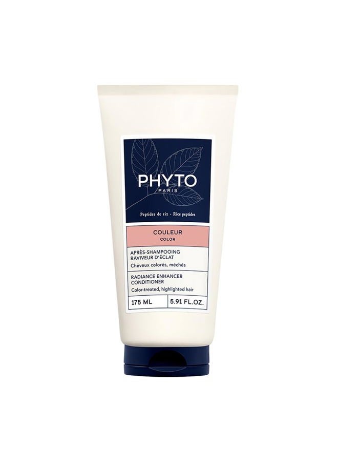 Phyto PARIS Color Radiance Enhancer Conditioner - Conditioner for Colour Treated Hair, Vegan & Sulfate Free, Enhances Shine up to 9 Weeks|5.91 fl.oz. - Image 1