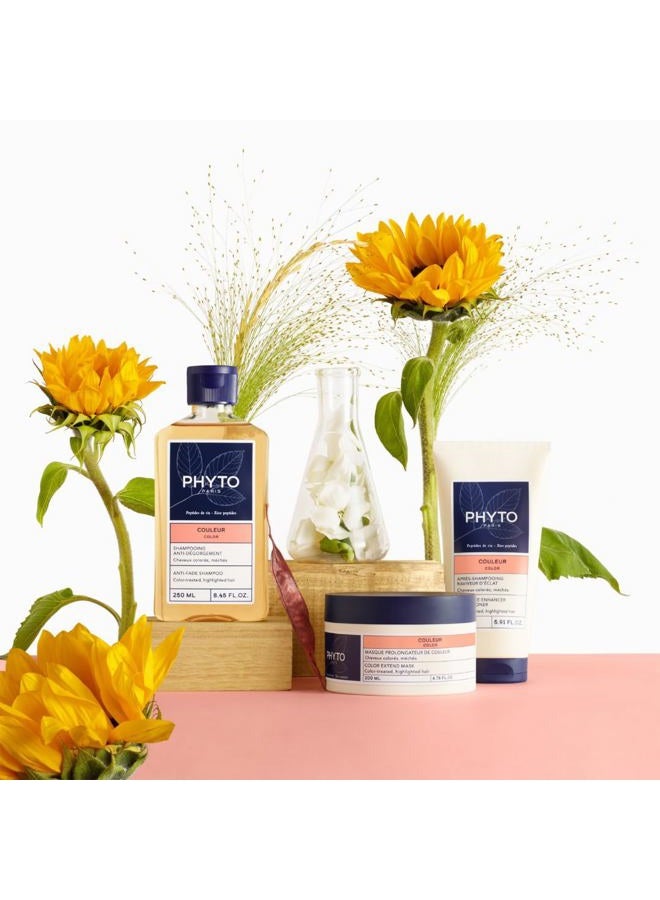Phyto PARIS Color Radiance Enhancer Conditioner - Conditioner for Colour Treated Hair, Vegan & Sulfate Free, Enhances Shine up to 9 Weeks|5.91 fl.oz. - Image 4