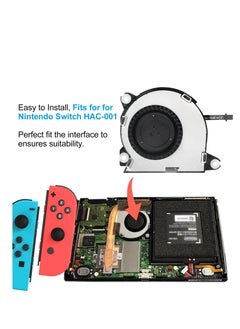 Excefore New Replacement Internal Cooling Fan, CPU Heatsink Cooler, Compatible with Nintendo Switch HAC-001 NS 2017 Console, PlayStation 4 Console, with PH1 Screwdriver Repair Tool Kit  - Image 5