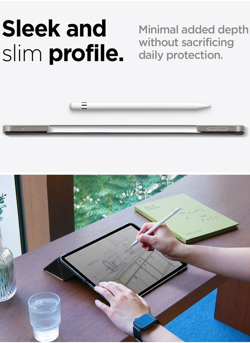 Spigen - Smart Fold iPad Pro 13 inch Case Cover M4 (2024) - Black - Image 1