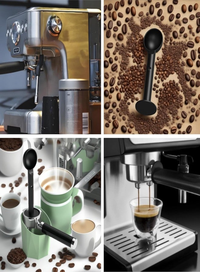 cdipkif 2-In-1 Espresso Coffee Bean Spoon - Replacement for delonghi and Mr Coffee espresso tamper.Tamping Scoop Tamper Tea Tool For Coffee Bean Spoon Coffee Measuring - Image 5