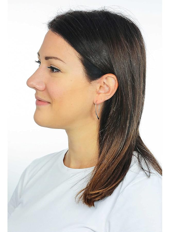 سكاجين قرط نسائي ثنائي اللون SKJ1212998 - Image 3