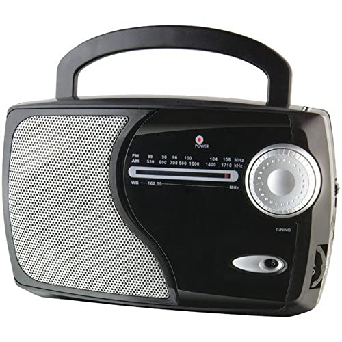GPX Weatherx WR282B Weather and Alert Radio (Black) - Image 1