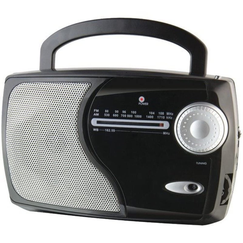 GPX Weatherx WR282B Weather and Alert Radio (Black) - Image 3