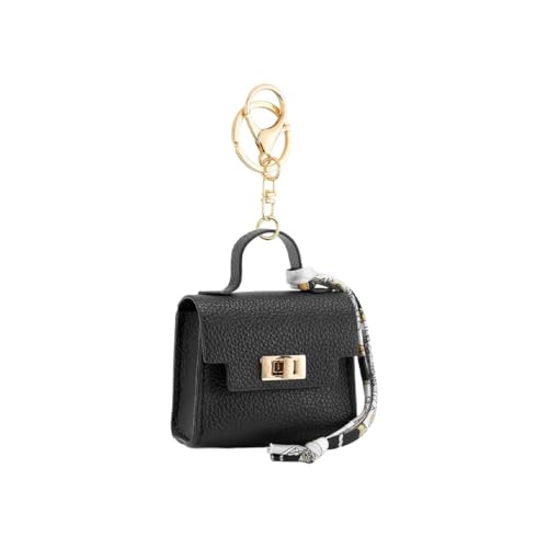 SANNIDHI® Bag Charm Mini Backpack Keychains for Women Small Pouch Coin Purse Headset Bag Key Chain for Woman Girls - Image 1