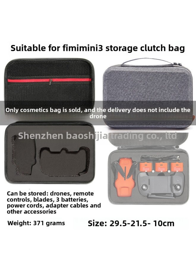 Suitable For Feimi FIMI Mini 3 Drone Cosmetics Bag Feimi Mini 3 Outdoor Portable Waterproof Clutch Bag 