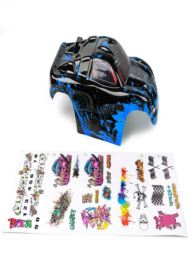 SummitLink Custom Body Muddy Blue Over Black Compatible for 1/10 Scale RC Car or Truck (Truck not Included) R-BB-01 - Image 2