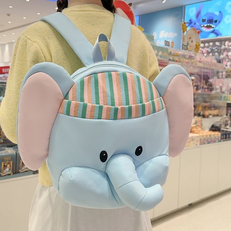 Cute Elephant Commuter Backpack Large Capacity for Women - Image 2