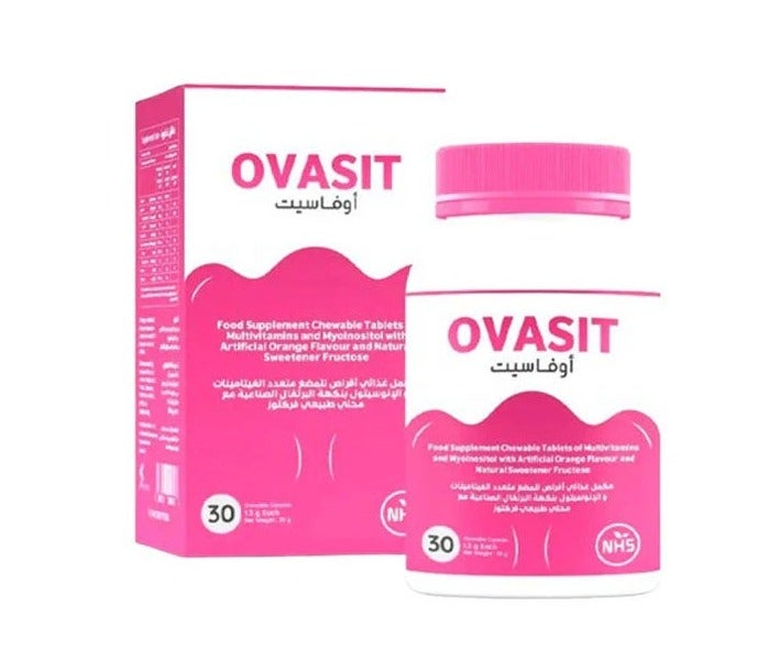 NHS Ovaset Women's Multivitamins 30 Chewable Tablets Orange - Image 1