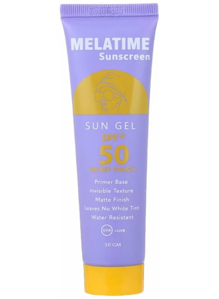 Melatime Gel Sunscreen Spf 50+ 50G