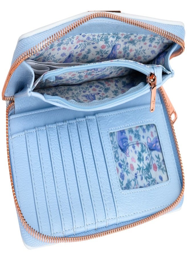 Loungefly Disney Eeyore Wallet Zip Around Clutch (Blue, Eeyore) - Image 3