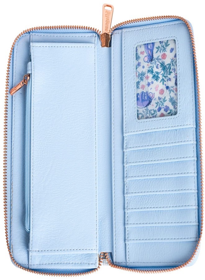 Loungefly Disney Eeyore Wallet Zip Around Clutch (Blue, Eeyore) - Image 4