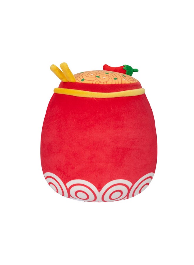 Squishmallows دميه صغيرة من قماش ناعم بطول 5 إنش نودلز أوديون حمراء نارية/إيليا سيراتشا فلايبامالوز مرخصة رسميًا من كيليتو، لعبة دمية ملونة وناعمة هدية للأطفال البنات والصبية قابلة للغسل وطرية للعب لجميع الأعمار متعددة الألوان - Image 2