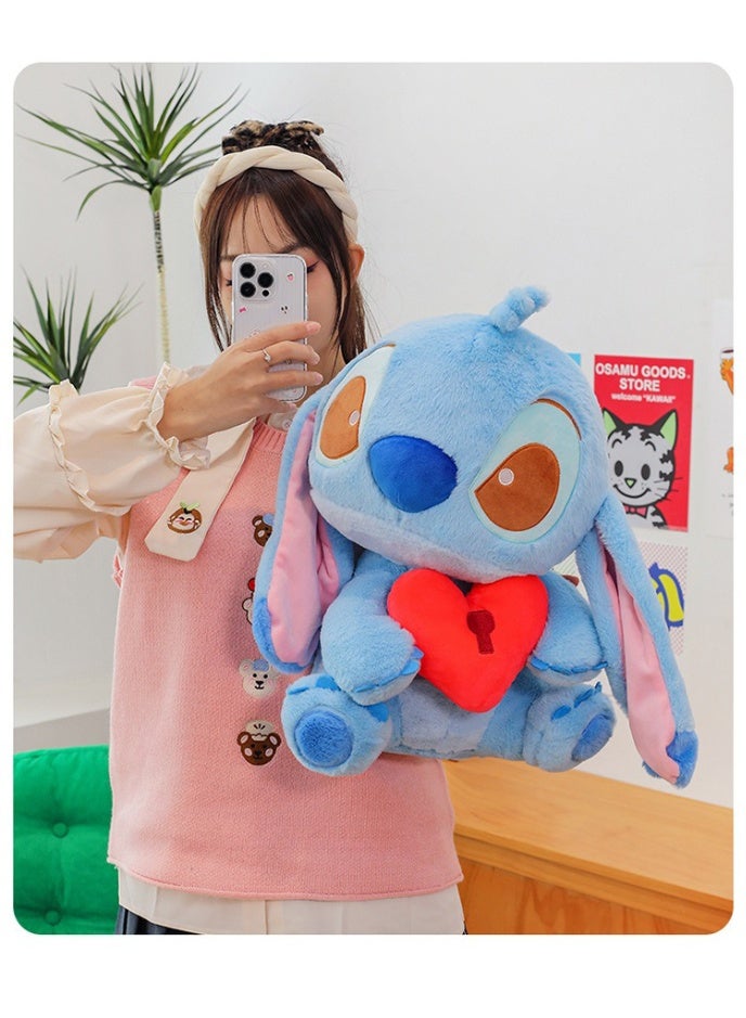 ستيتش 50 سنتيمتر حجم كبير الحب غرزة أفخم لعبة دمية غرزة دمية الملاك دوول لعبة وسادة هدية - Image 2