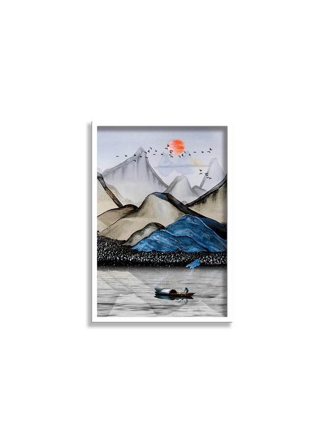 SAF SAF paintings Premium Modern Art Digital Reprint 19.5 inch x 13.5 inch Painting () COMBO-155-M1  - Image 2