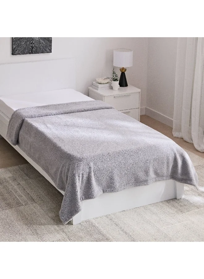 Home Box Logan Teddy Double Layer Twin Blanket 150 x 200 cm