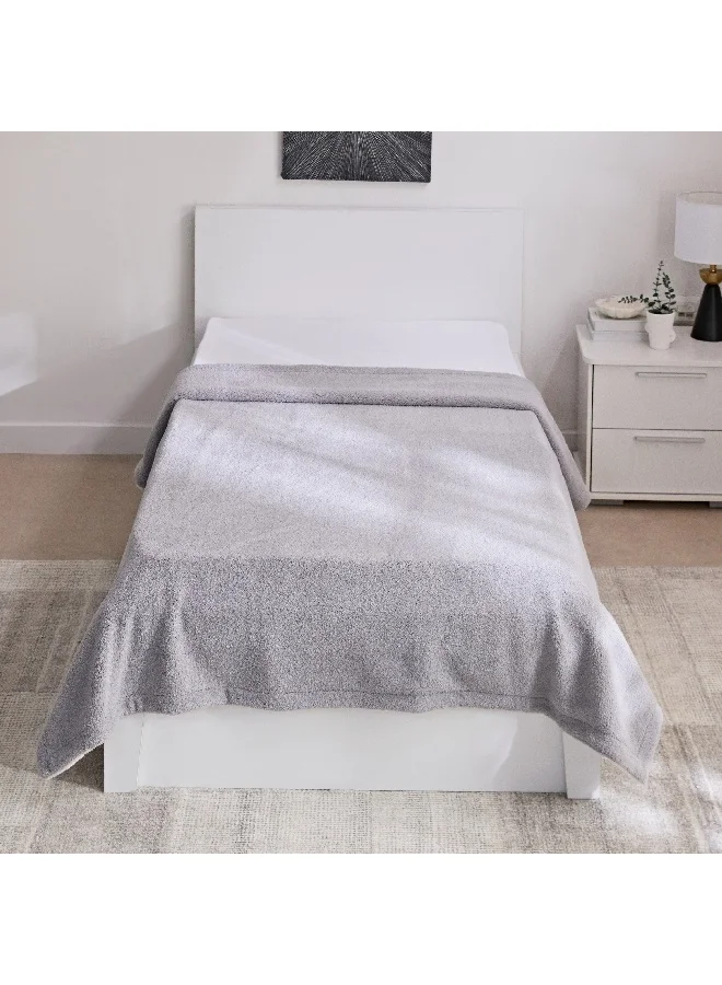 Home Box Logan Teddy Double Layer Twin Blanket 150 x 200 cm