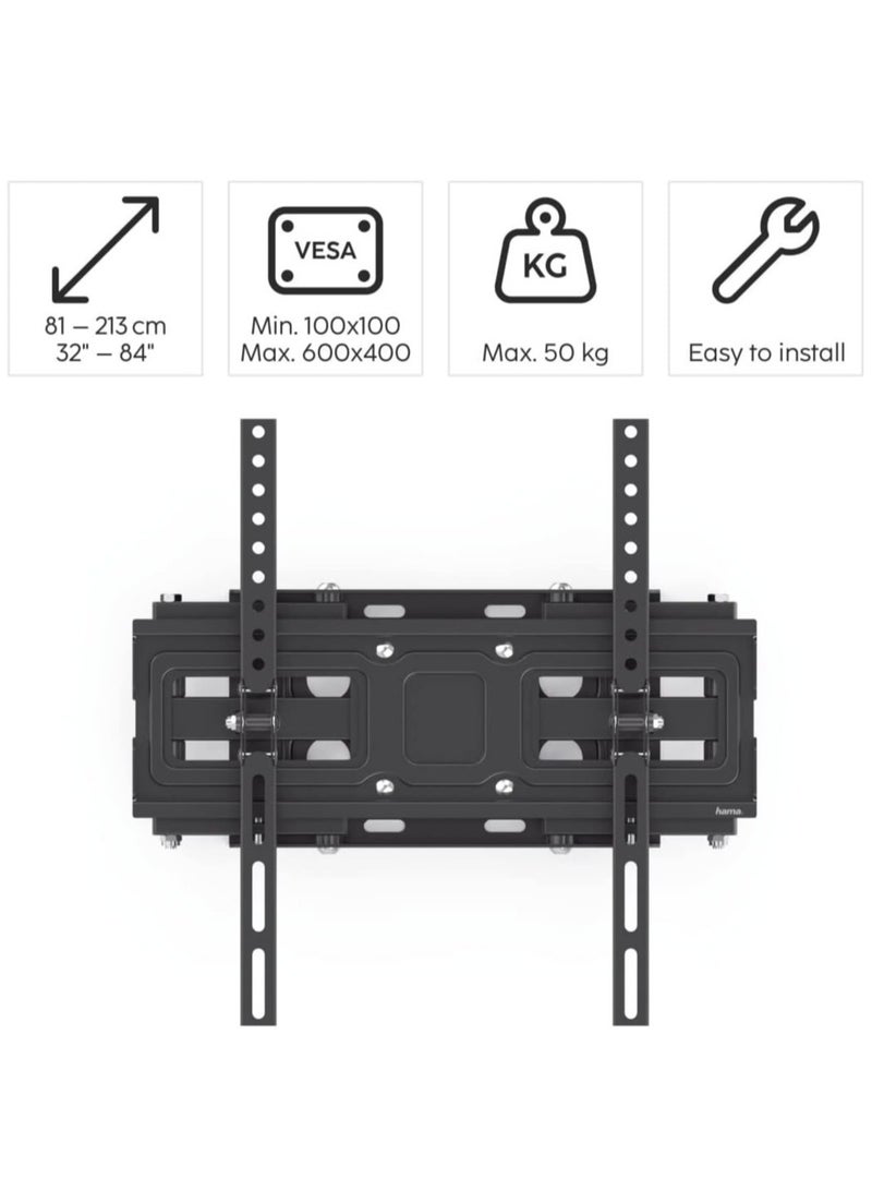 TV Wall Bracket 165 cm (65") Scissor Arms Black - Image 2
