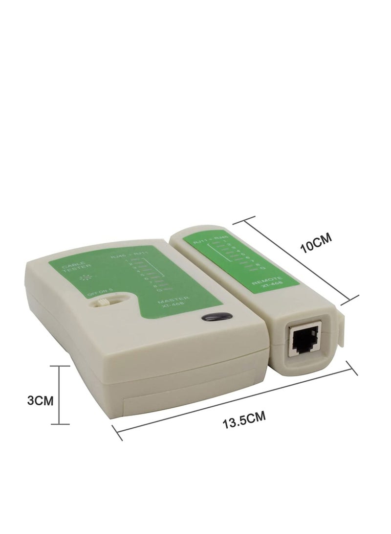 DKURVE RJ45 CAT5e CAT6e RJ11 RJ12 Ethernet Network LAN Wire Cable Tester Testing Tool