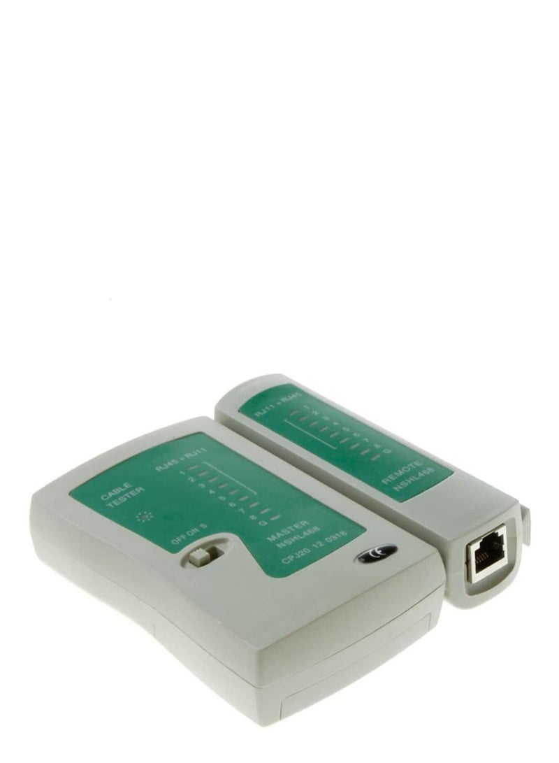DKURVE RJ45 CAT5e CAT6e RJ11 RJ12 Ethernet Network LAN Wire Cable Tester Testing Tool