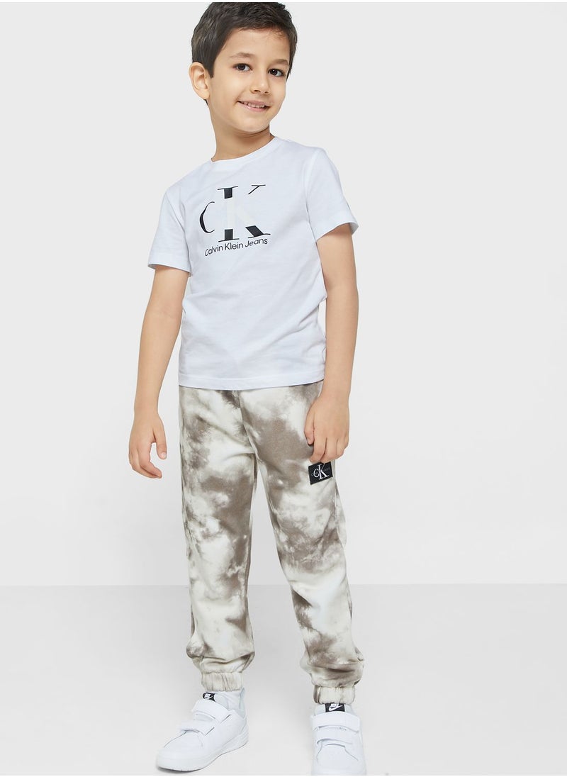 Calvin Klein Jeans - Kids Aop Printed Sweatpants - Image 1