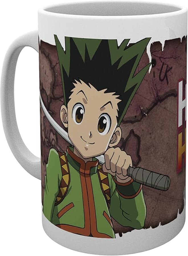 ABYSTYLE Hunter x Hunter Gon Ceramic Coffee Tea Mug 10 Oz. Anime Manga Drinkware Home Essentials Gift