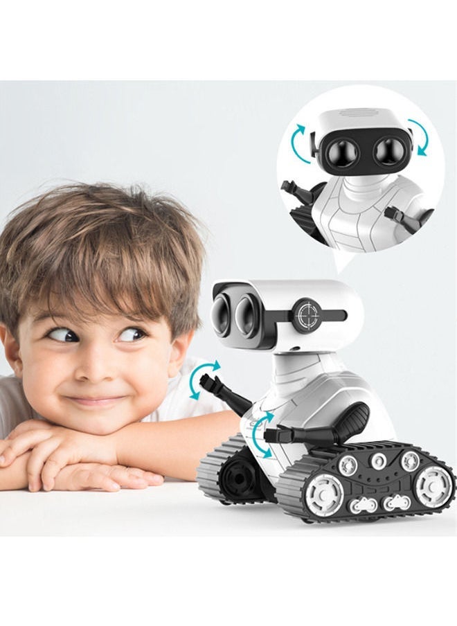 YelaJoy Robot Toys for Boys Girls, Rechargeable Remote Control Robots, Emo Robot with Auto-Demonstration, Flexible Head & Arms, Dance Moves, Music, Shining LED Eyes, Kids Toys for 5+ Years Old Boys  - Image 2