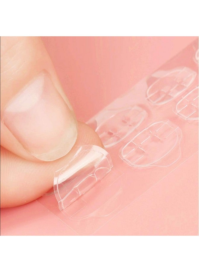 ANZAILALA Toe Nails Artificial Short Press On Toe Nails For Women 24 Pcs Fake Nails With Glue Stick On Toe Nails For Women - Image 4