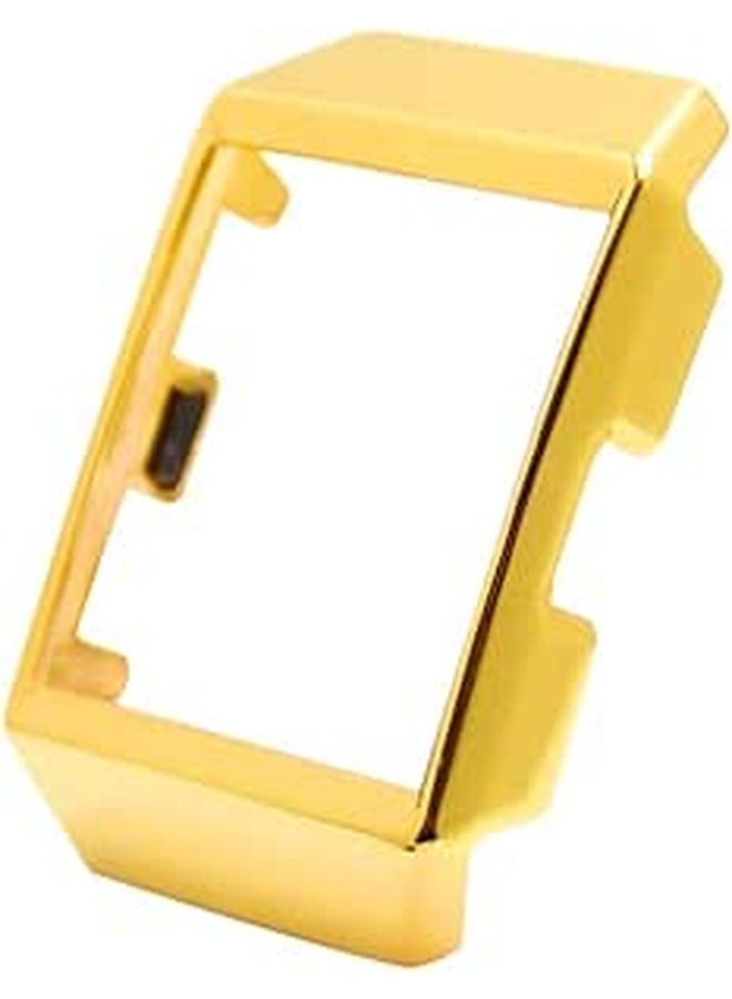 NUOBESTY Full Metal Frame Watch Cover Case Scratch Resistant Protective Gold - Image 1
