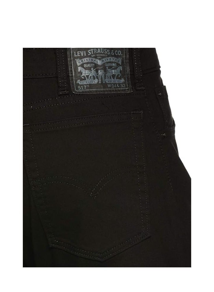 Levi's Men's 517 Black Bootcut Jeans - Image 1