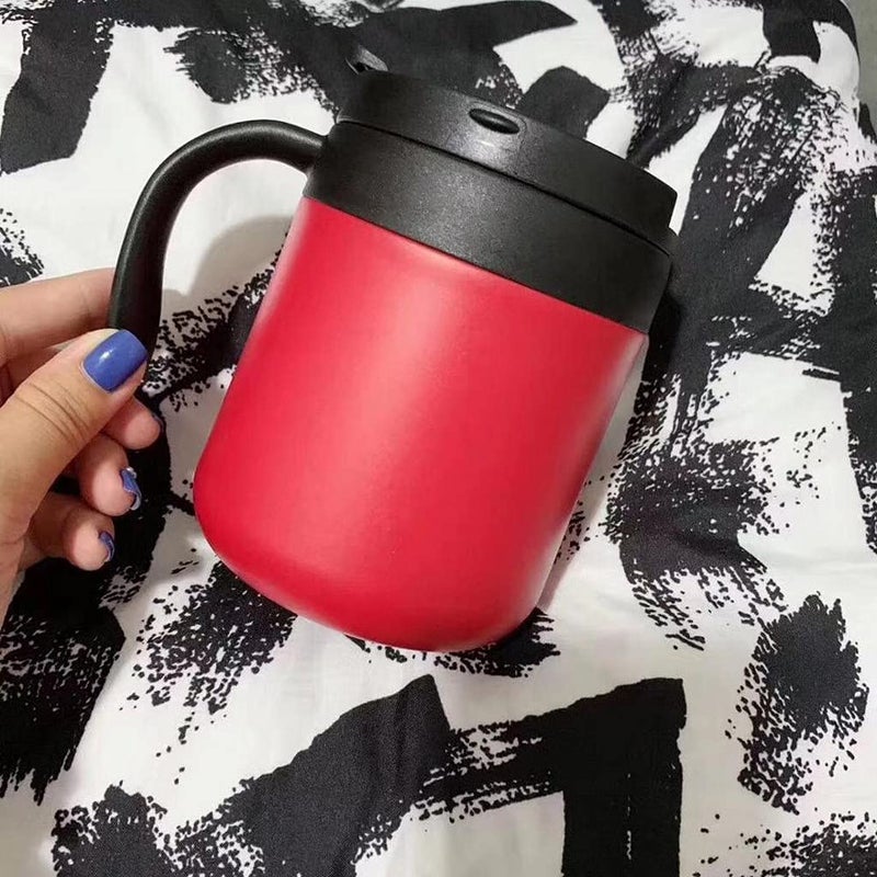 SHIDHMI Coffee Mug Vacuum Insulated Camping Mug with Lid HotCold Double Walled 188 Stainless Steel for Kids SportCocoaCerealMochaCappuccinoEspresso TeaSipping lattesHot Chocolate - Image 5
