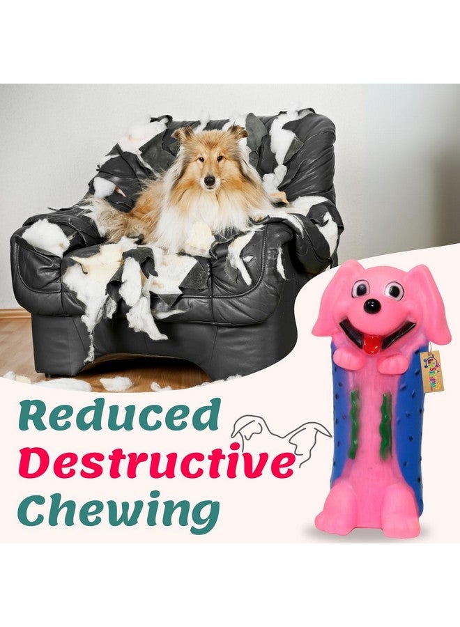 ويستيرن إرا لعبة تفاعلية تصدر صوت صرير للحيوانات الأليفة: ترفيه متين للكلاب والقطط، تعزز غرائز اللعب والمضغ، وتبقي صديقك الفروي منشغلاً وسعيدًا أثناء اللعب - Image 4