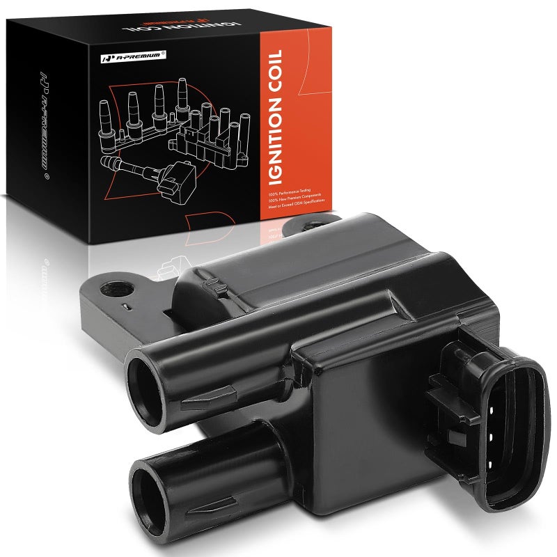 APremium Engine Ignition Coil Pack Compatible with Toyota Camry 19972001 4Runner 19972000 RAV4 19982000 Tacoma Solara T100 Cylinder 1 4 Only