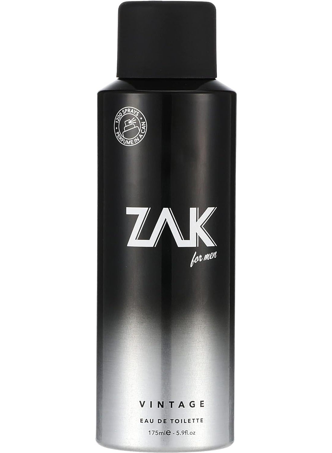 Zak Eau de Deodorant spray Vintage For Men 175 Ml (Packaging may vary)
