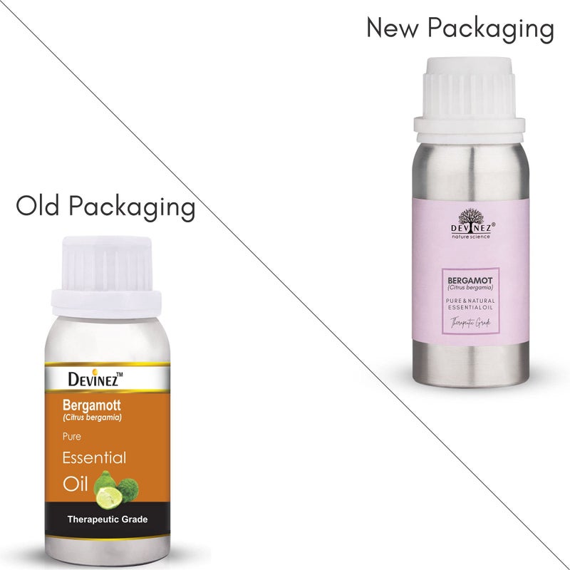 Devinez Bergamot Essential Oil, 100% Pure, Natural & Undiluted, for Aromatherapy, Massage, Aroma Diffusers & Hair And Skin care, 100ml - Image 2