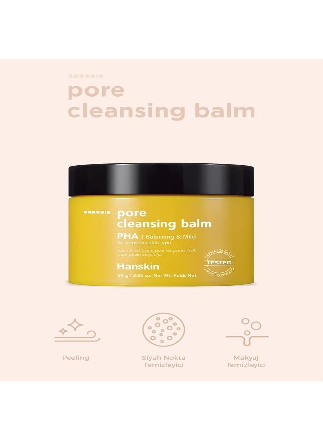 Hanskin Pore Cleansing Balm Pha Balancing & Mild 80G - Image 2