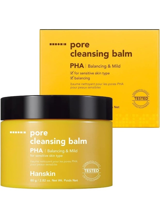 Hanskin Pore Cleansing Balm Pha Balancing & Mild 80G - Image 1