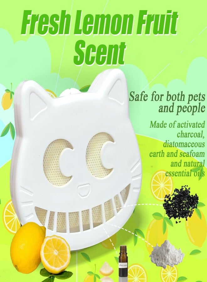 PurifyLogix Cat Litter Box Deodorizing Pods for Cumrige Self Cleaning Litter Box, Odor Absorber Carbon Filter Refills, Cat Odor Trap to Eliminates Litter Odors, Includes 2 Stick-on box - Image 2