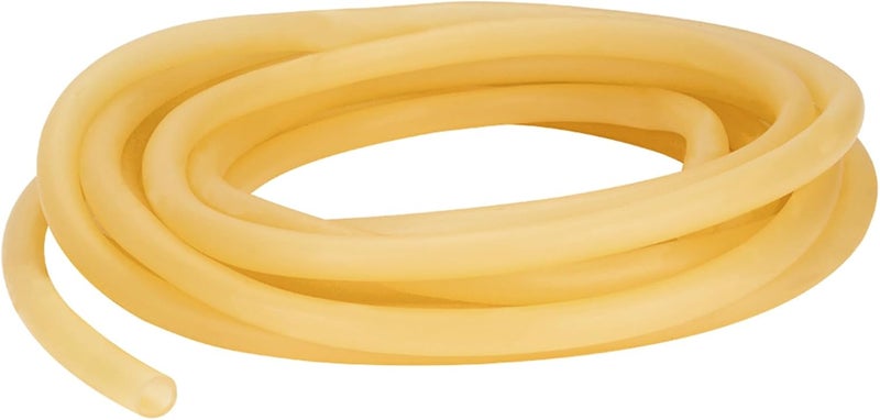 stonylab Rubber Tubing, Amber Natural Rubber Tube 3, 8 inch (9 mm) OD 1, 4 inch (6 mm) ID Highly Elastic and Strong, 18 Feet - Image 5
