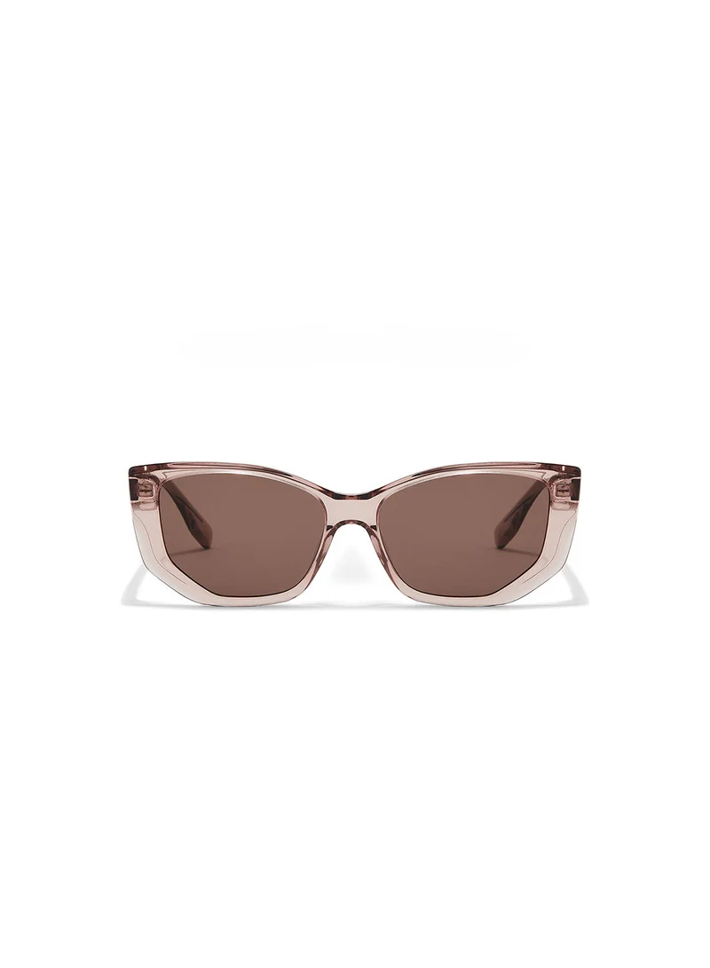 30Sundays Briar,Women Sunglasses, Hexagon Sunglasses, UV Protection: UV400 (Pink,Brown)