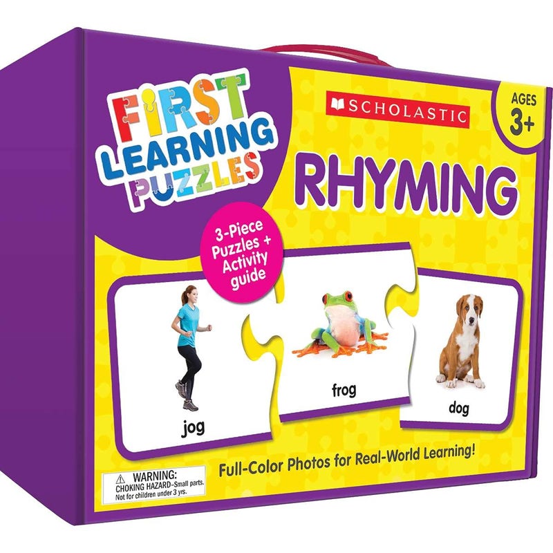 Scholastic First Learning Puzzles Rhyming - Image 2