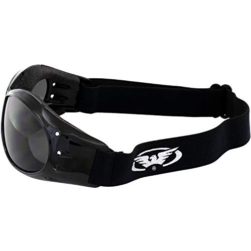 Global Vision نظارات ركوب دراجة نارية Global Vision Eliminator DX مع عدسات مدخنة - Image 5